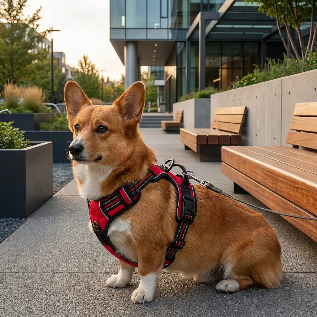 Harnais anti-traction pour chien & confortable