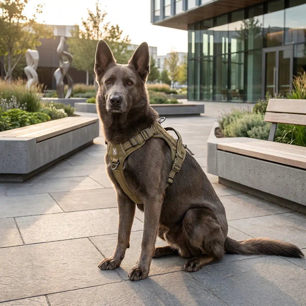 Harnais pour grand chien - anti-traction