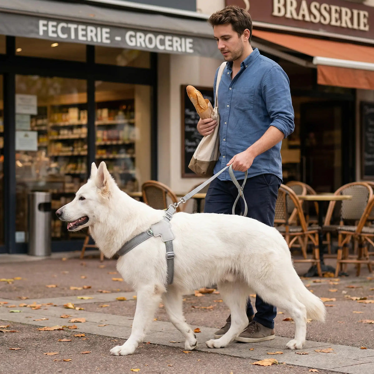 Harnais anti-traction pour chien - en Y