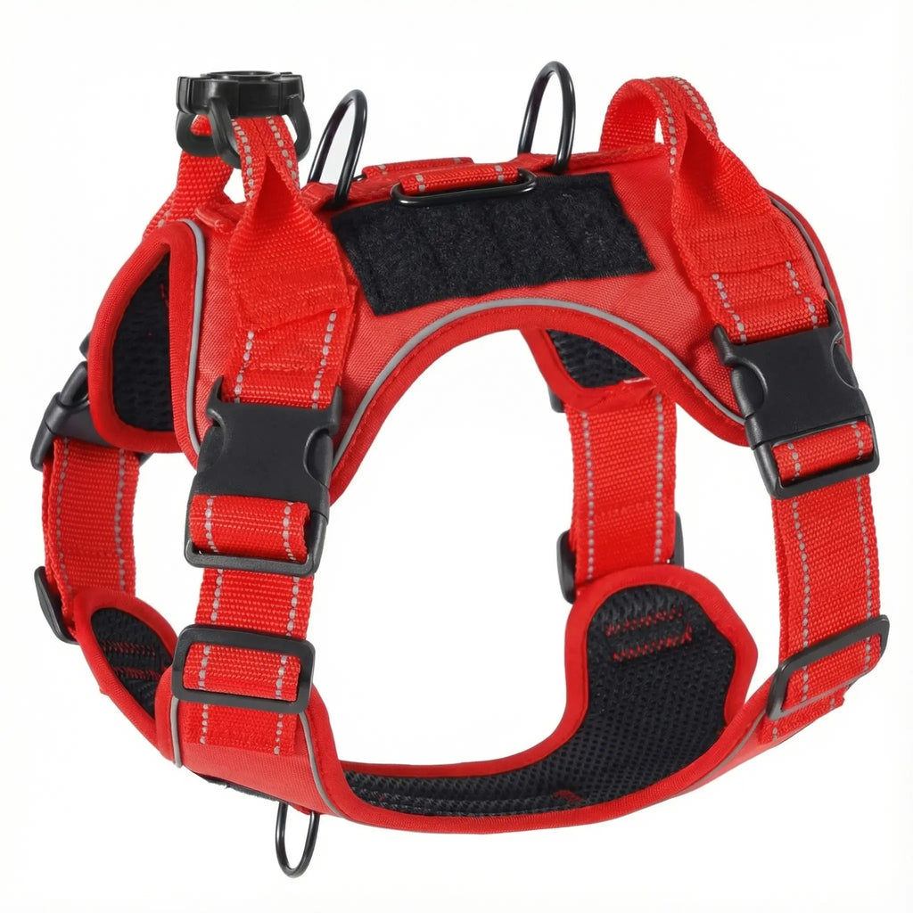 harnais grand chien rouge 