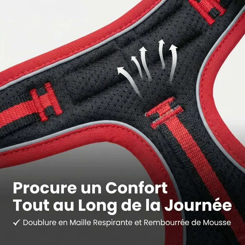 Harnais chien en Y pour promenade