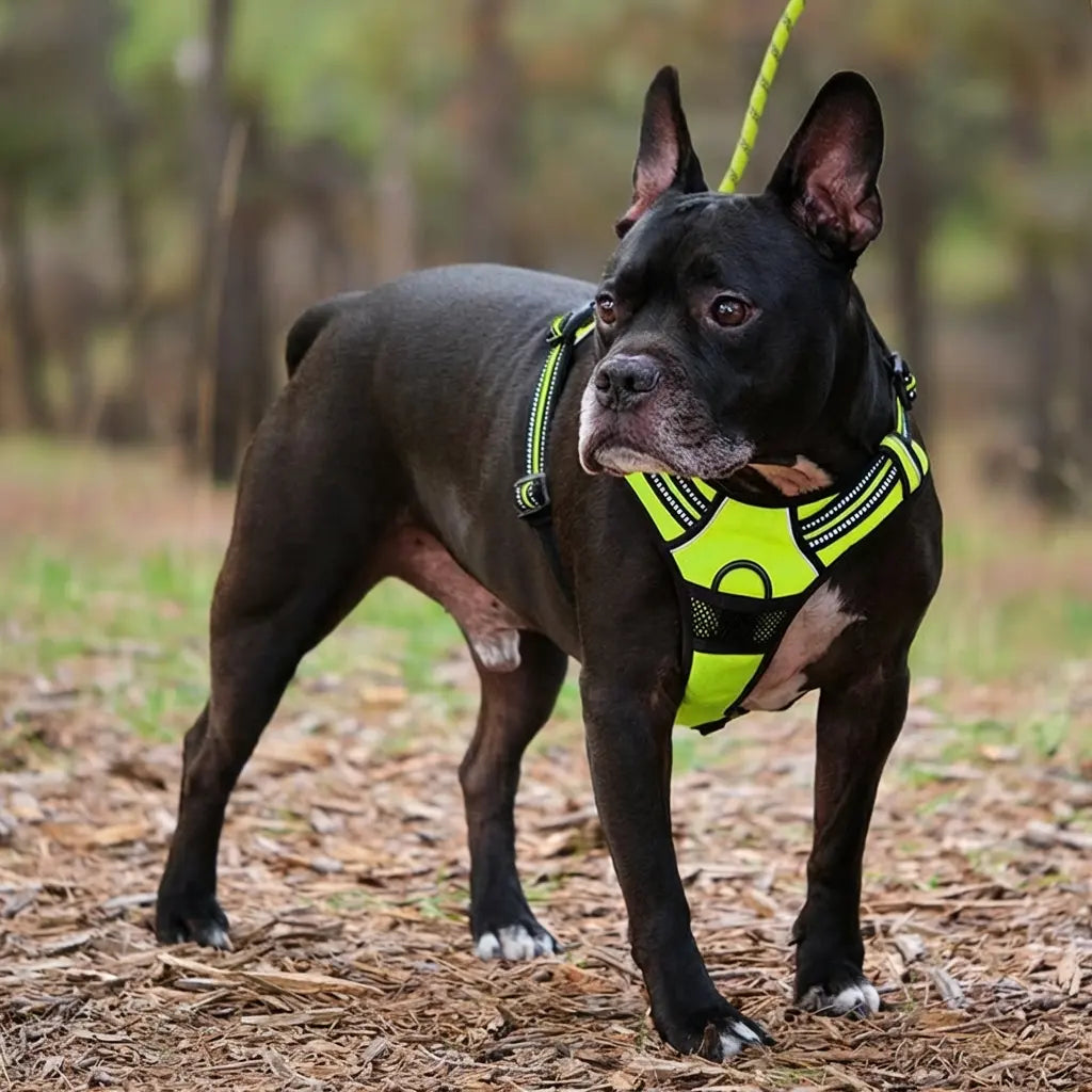 Harnais chien lumineux pour promenade