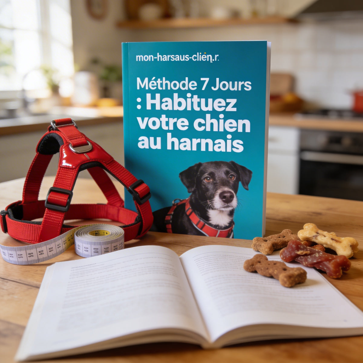 Ebook "Habituez-le au harnais en 7 jours"