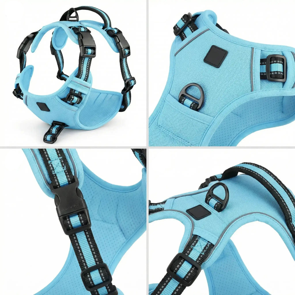 Harnais chien -  ajustable & anti-traction