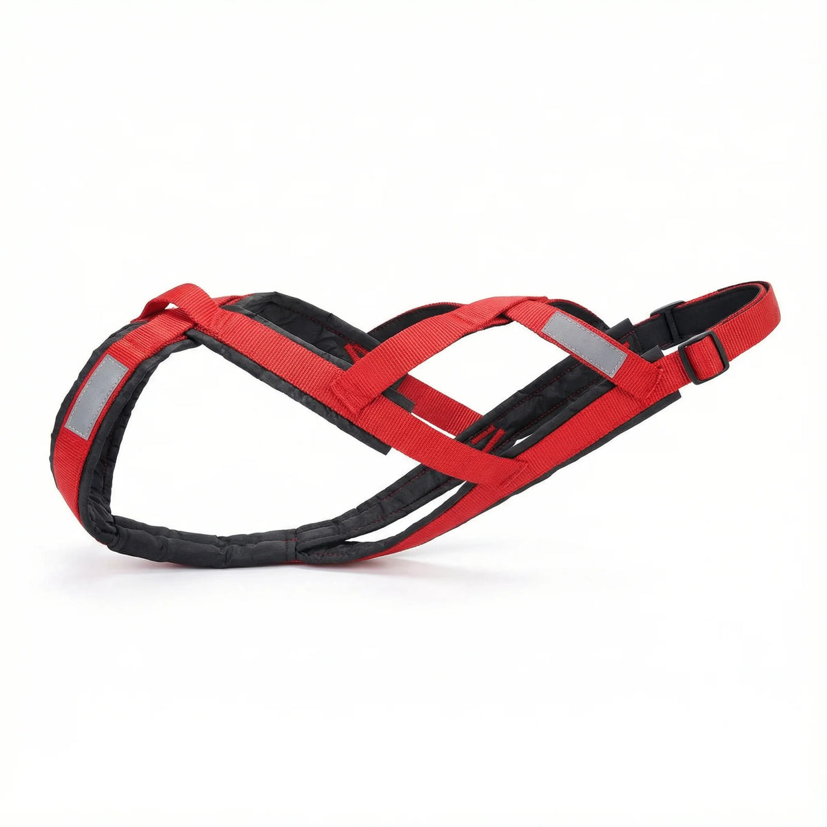 Harnais pour chien rouge canicross