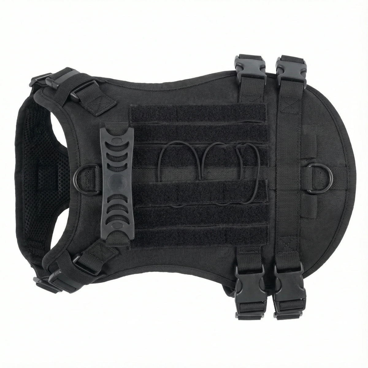 Harnais noir pour grand chien en H