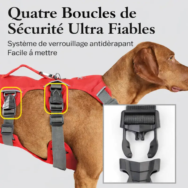 Harnais pour chien en H - Imperméable