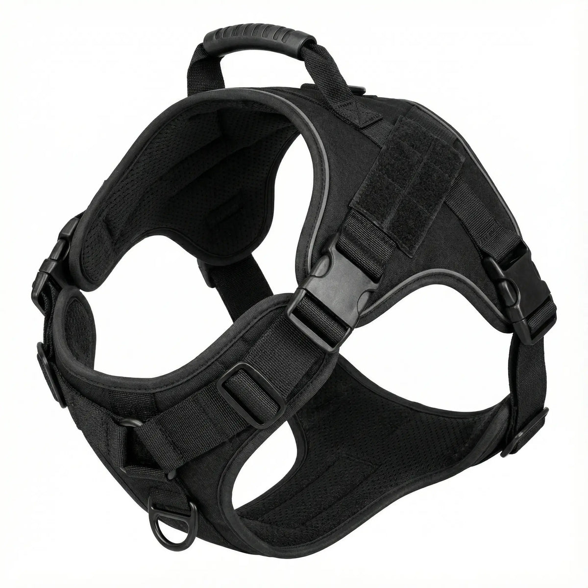 Harnais pour chien tactique noir